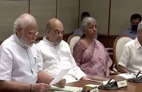  Union Cabinet Meeting Chaired By Prime Minister Modi-TeluguStop.com