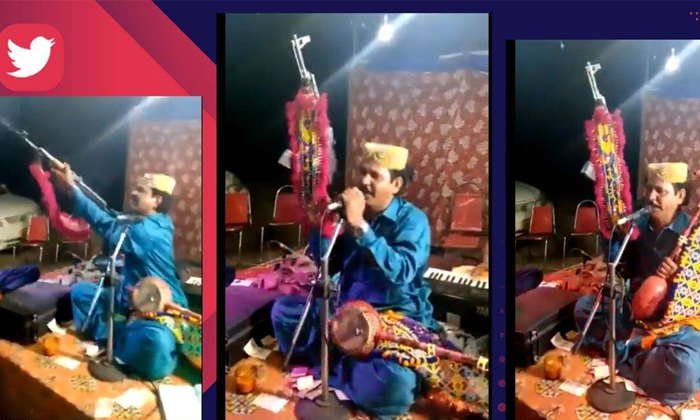  Pakistan Singer Ali Zafar Share Video Folk Singer Firing Gun On Stage Details, N-TeluguStop.com