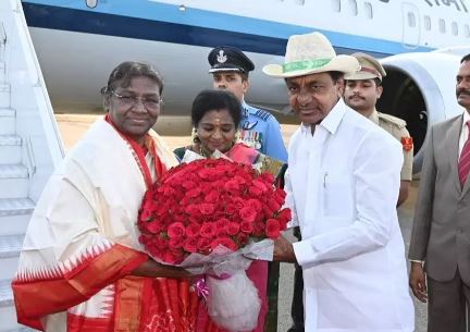  President Draupadi Murmu To Hyderabad-TeluguStop.com