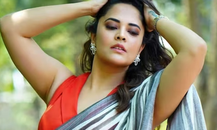  The Netizen Warned Anasuya To Be Careful-TeluguStop.com