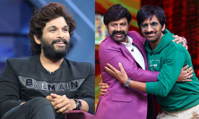  Tollywood Heros And Directors Hit Combination Repeat Allu Arjun Raviteja Balakr-TeluguStop.com