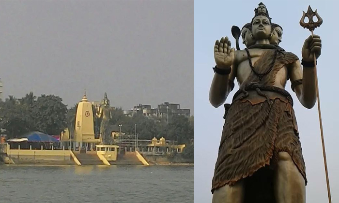  51 Feet Tall Lord Shiva Statue At Bangeshwar Mahadev Mandir In Howrah Details, 5-TeluguStop.com