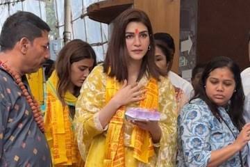  Kriti Sanon Visits Temple After Winning National Film Award, Watch The Video-TeluguStop.com