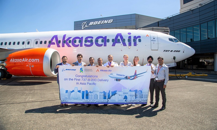  Akasa Air Adds 20th Aircraft To Its Fleet Now Eligible For International Operati-TeluguStop.com