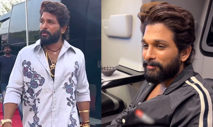  Allu Arjun Takes Fans Inside Pushpa 2 Sets In New Video Details, Pushpa The Rule-TeluguStop.com