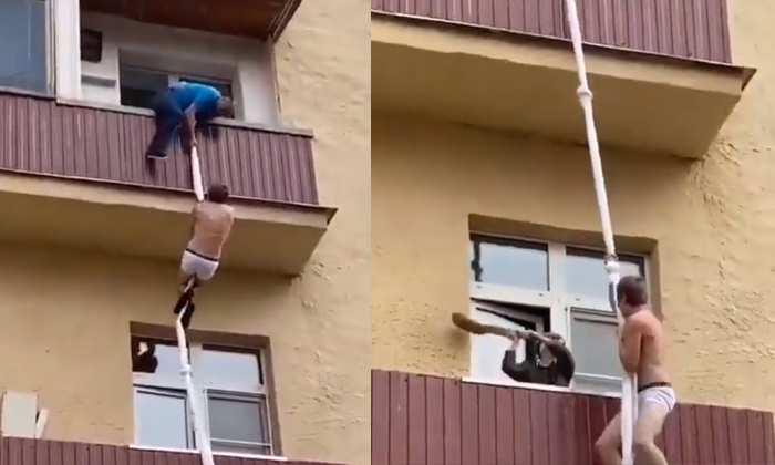 Boyfriend Caught By Girlfriends Parents While Descending From Room Video Viral D Boyfriend Caught By Girlfriends Parents While Descending From Room Video Viral D-TeluguStop.com