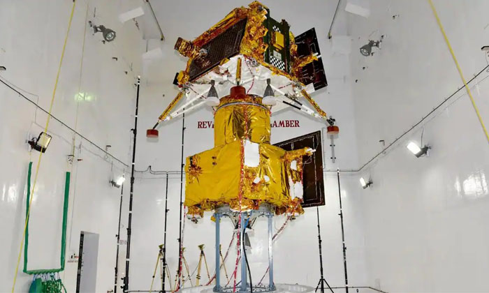 Telugu Chandrayaan, Gold, Gold Coverint, Gold Foil, Isro, Latest, Polyster, Sate