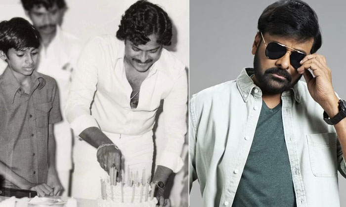  Pawan Kalyan Wishes To Chiranjeevi With Rare Pic, Megastar Chiranjeevi, Pawan-TeluguStop.com