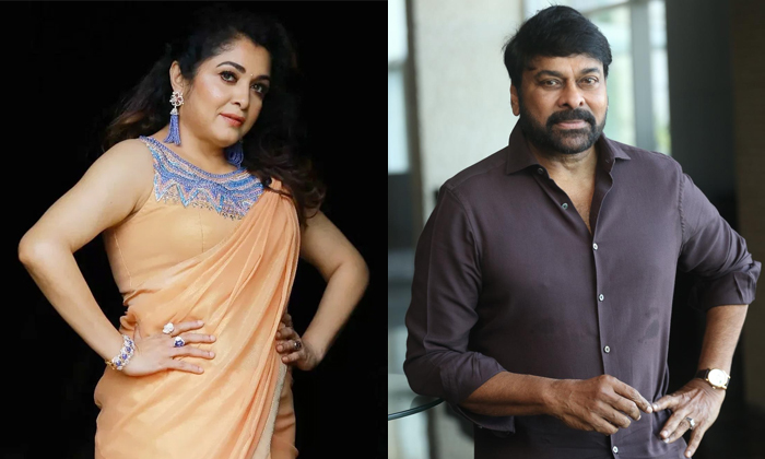  Chiranjeevi Gave His Favorite Car To Heroine Ramyakrishna-TeluguStop.com