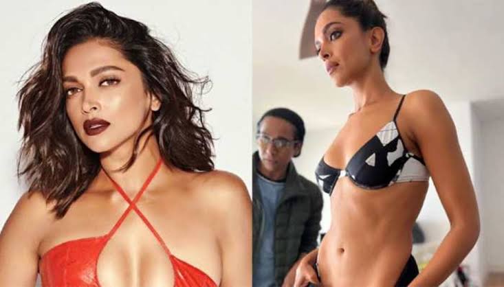  Deepika Padukone Stuns In Monochrome Bikini, Ranveer Singh’s Playful Comme-TeluguStop.com