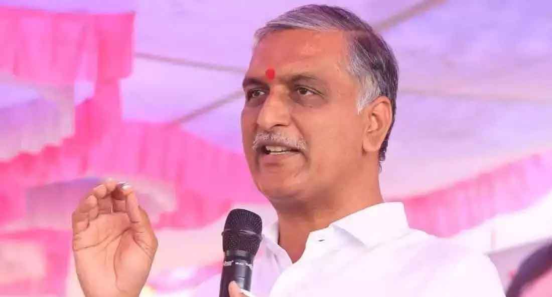  Bjp Should Focus On Getting Double Digit Seats First : Harish Rao-TeluguStop.com