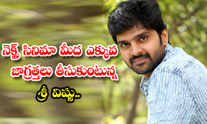  Hero Sree Vishnu Concentrates On New Movie Stories,hero Sree Vishnu,samajavaraga-TeluguStop.com