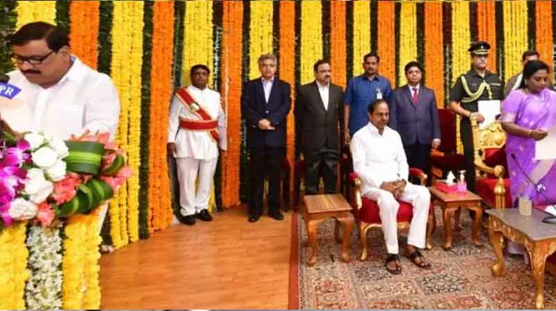  Telangana : Patnam Mahender Reddy Sworn In As Minister Ahead Of Elections-TeluguStop.com