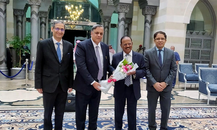  Nsa Ajit Doval Visits Jeddah To Attend Saudi Arabia-hosted Ukraine Peace Talks D-TeluguStop.com