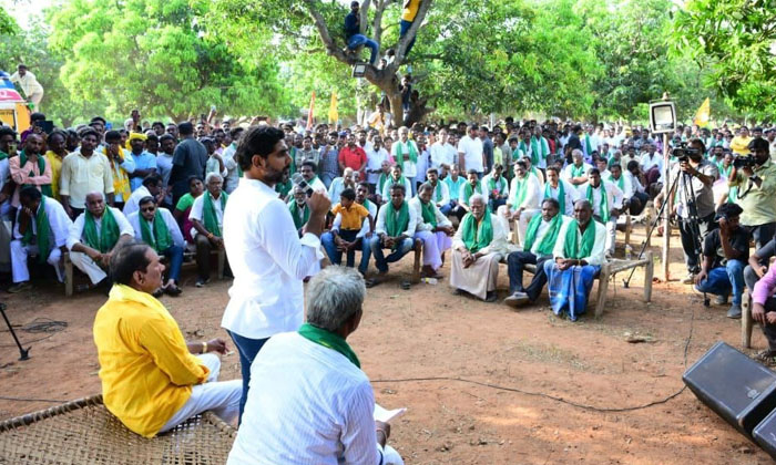  Lokesh's Serious Comments On Cm Jagan In Farmers' Meeting To Nuzividu Nara Lokes-TeluguStop.com