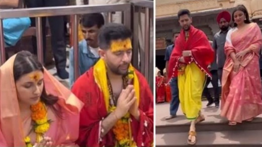  Watch: Parineeti Chopra And Raghav Seek Pre-wedding Blessings At Ujjain’s-TeluguStop.com