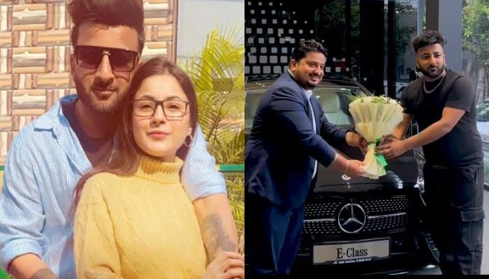 Shehnaaz Gill Surprises Her Brother Shehbaz With A Swanky Mercedes