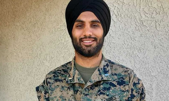  Sikh Recruit Graduates From Elite Us Marine Corps With Turban, Beard , Us Marine-TeluguStop.com