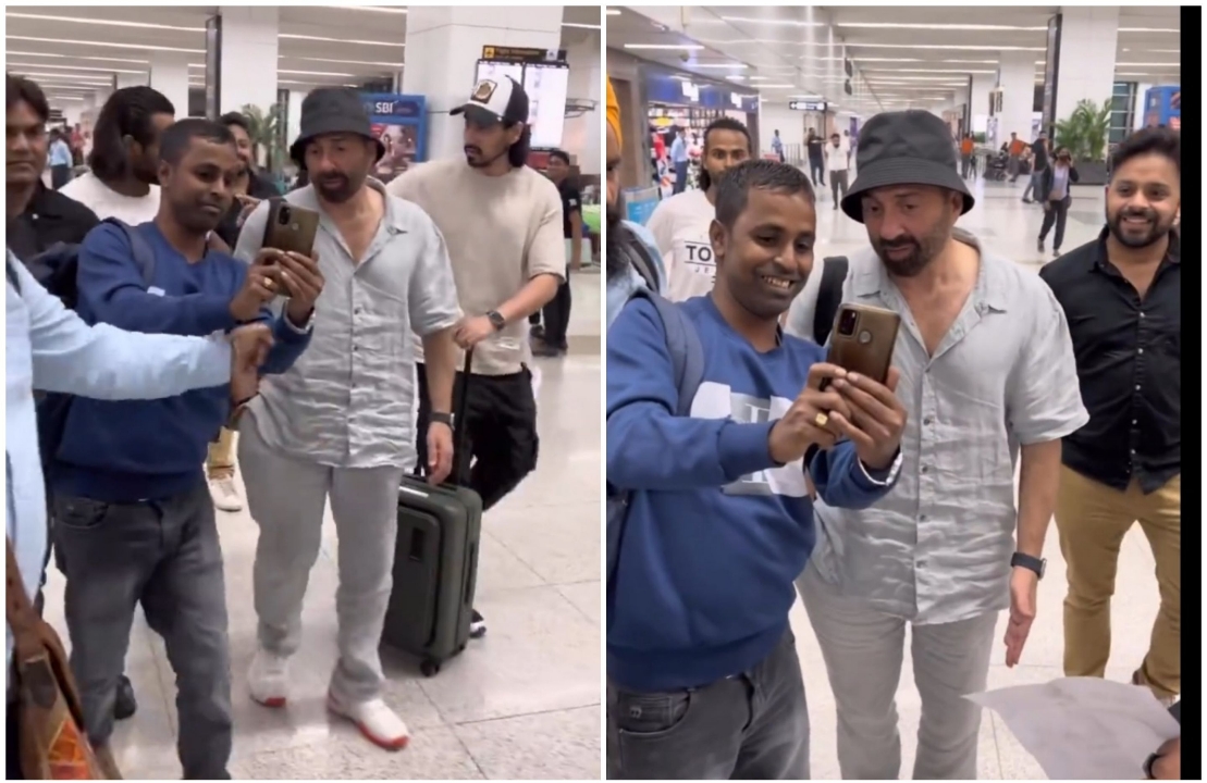  Watch Viral Video: Sunny Deol Loses Patience As Fan Tries To Take Selfie, Irking-TeluguStop.com