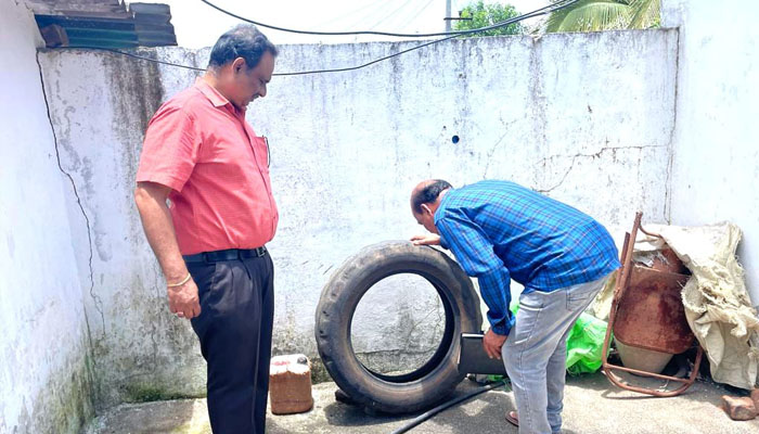  The District Medical Officer Observed The Dry Day Program In Pottur, District Me-TeluguStop.com