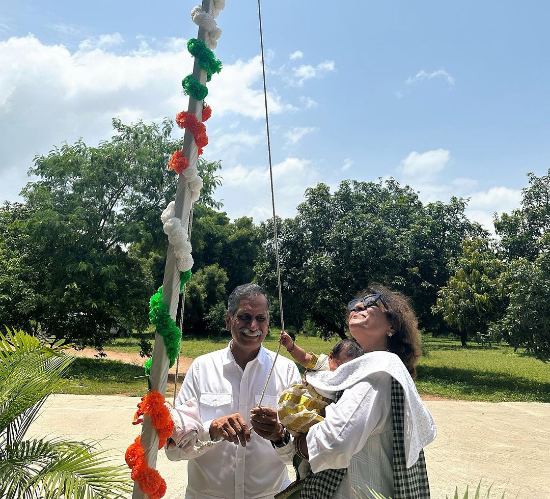  Upasana Celebrates Daughter Klin Kaara’s First Independence Day With Heart-TeluguStop.com