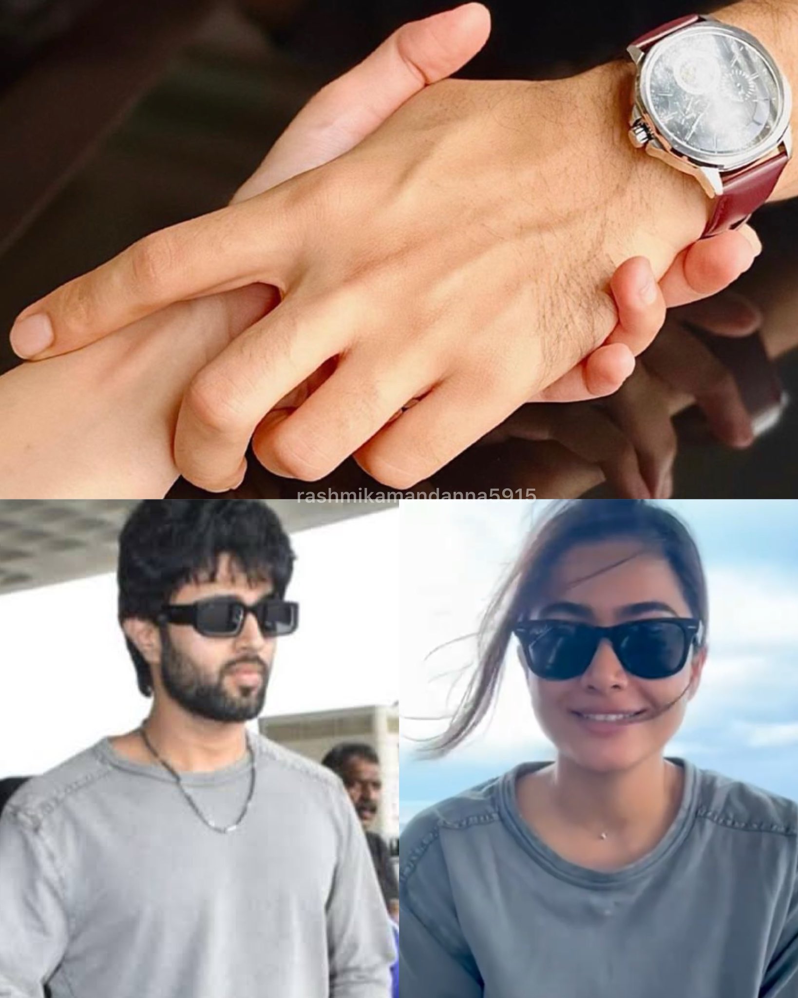  Vijay-rashmika Fans Speculate New Film Due To Viral Hand-holding Post. Excitemen-TeluguStop.com