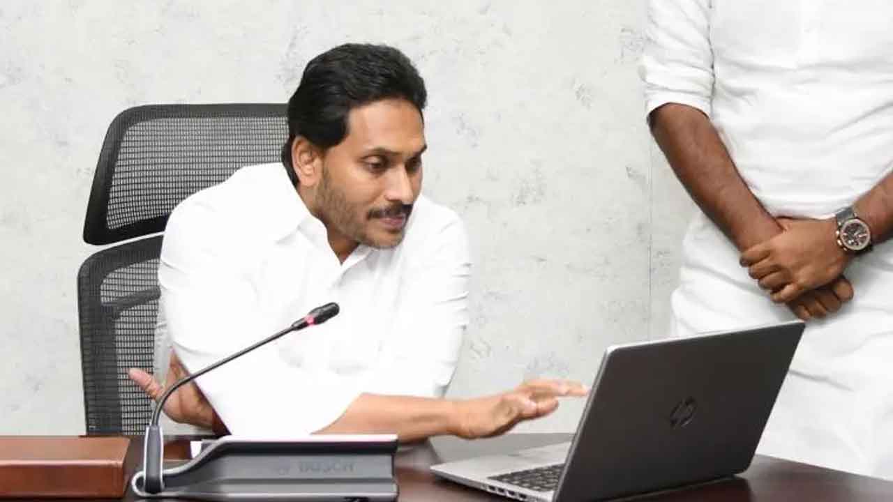  Cm Jagan Lays Foundation Stone For Renewable Energy Projects-TeluguStop.com