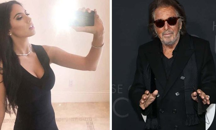  Al Pacino Spotted Date Night 29 Year Old Girlfriend Noor Alfallah-TeluguStop.com