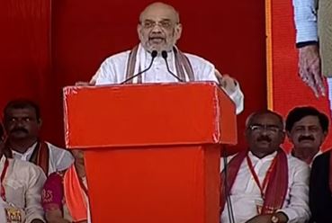  It Is The Bjp Chief Minister Who Goes To Bhadradri Ramulori..: Amit Shah-TeluguStop.com