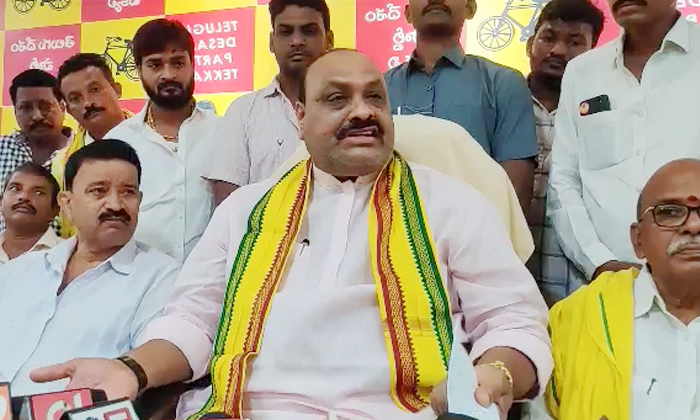  Tdp Atchennaidu Fires On Illegal Land Aquisitions Of Mulapeta Port, Tdp, Atchenn-TeluguStop.com