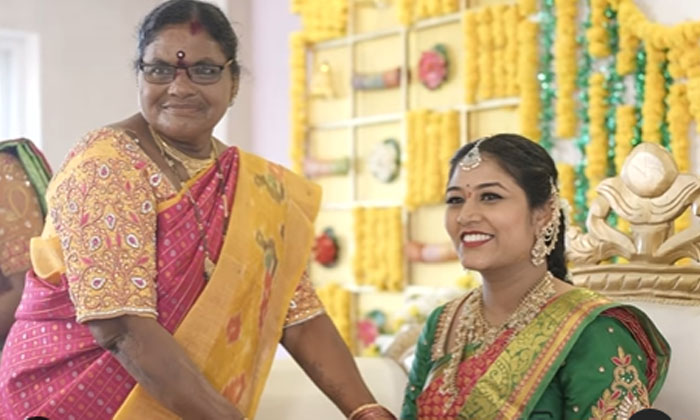  Avinashs Wife Anuja Seemantham Video Viral , Mukku Avinash, Anuja, Baby Shower,-TeluguStop.com