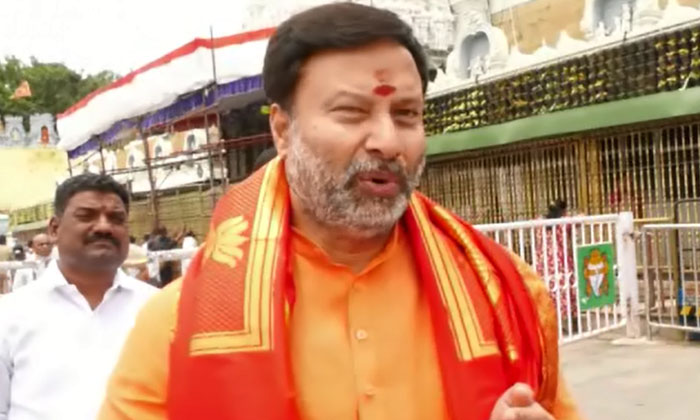  Bjp State Srepresentative Bhanuprakash Visit Tirumala , Bjp, Bhanuprakash , Ti-TeluguStop.com