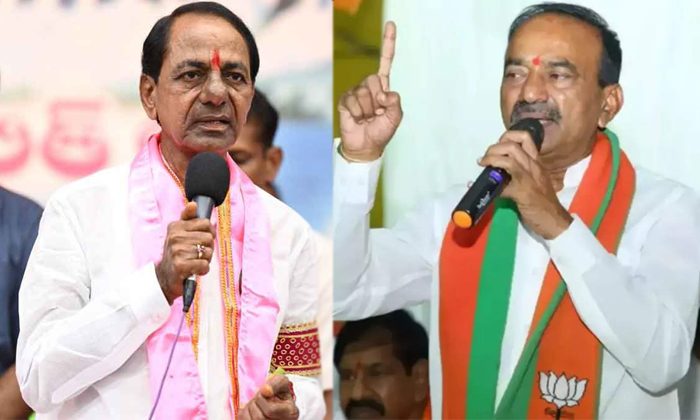  Bjp Party To Contest Vijayashanti And Etela Rajender Against Kcr Details, Bjp Pa-TeluguStop.com