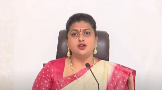  Irregularities Were Done In The Name Of Janmabhoomi Committees..: Minister Roja-TeluguStop.com