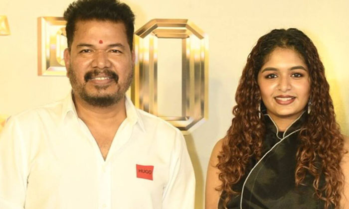  Shankar Gave A Chance To His Daughter As A Heroine Director Shankar ,aditi Shank-TeluguStop.com