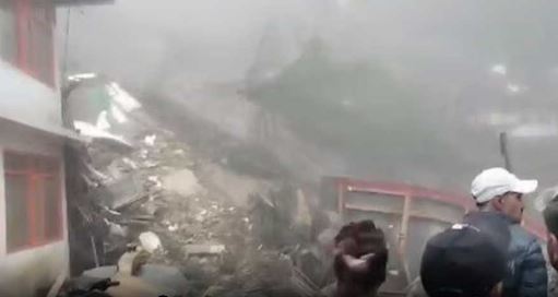  Shiva Temple Collapsed In Shimla.. Nine People Died-TeluguStop.com