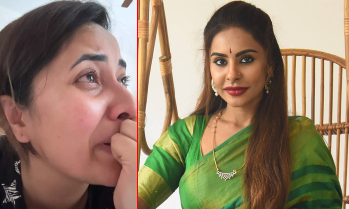  Srireddy Shocking Comments On Anasuya Goes Viral In Social Media Details, Sri Re-TeluguStop.com