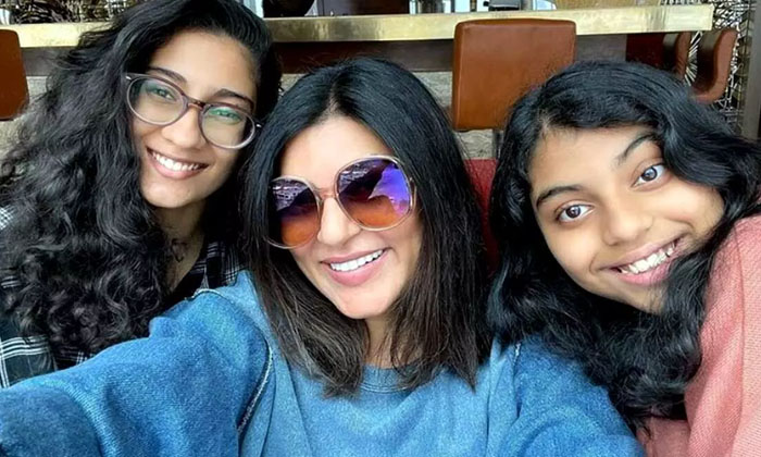  Sushmita Sen Daughters Reaction When She Floated Idea Her Marriage-TeluguStop.com