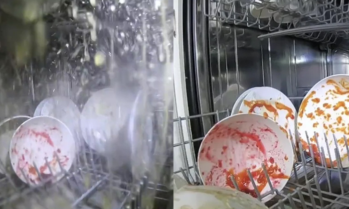  A Netizen Who Put A Gopro Camera Inside The Dishwasher The Video Went Viral , Vi-TeluguStop.com