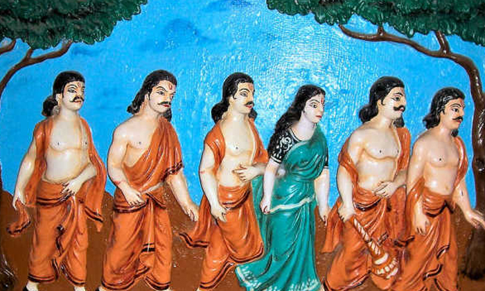  According To Legend, Draupadi Does Not Become A Virgin While Going From One Husb-TeluguStop.com