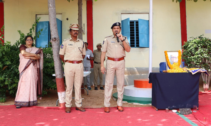  Acharya Konda Laxman Bapuji Jayanti At 17th Police Battalion, Acharya Konda Laxm-TeluguStop.com