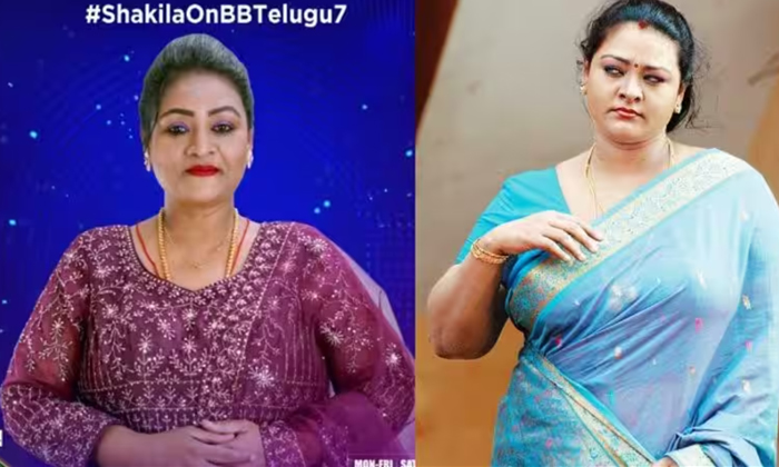  Bigg Boss Telugu 7 Shakeela Entered 6th Contestant, Bigg Boss 7,shakeela,shakeel-TeluguStop.com