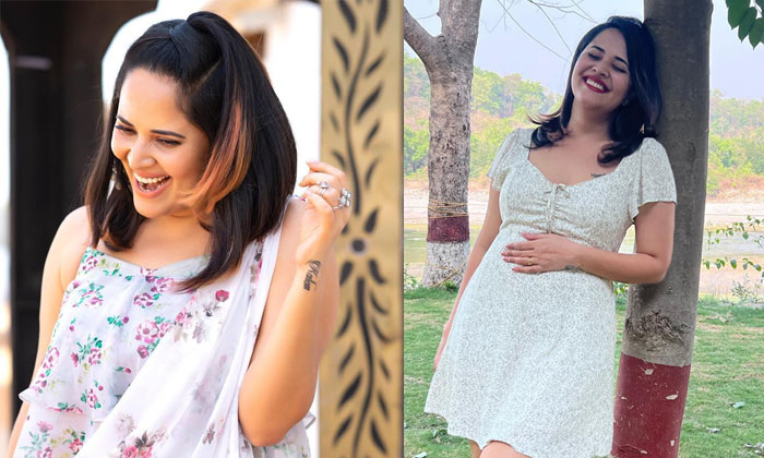  Anchor Anasuya Again Pregnent Third Time-TeluguStop.com