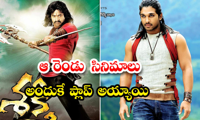  That's Why Those Two Movies Flopped , Badrinath , Sakthi, Tollywood, Ntr , All-TeluguStop.com