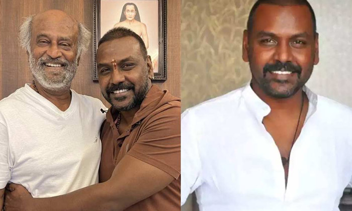  Raghava Lawrence Takes Blessings From Rajinikanth, Raghava Lawrence, Rajinikanth-TeluguStop.com