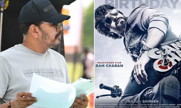  Ram Charan Shankar Game Changer Movie Train Fight Scene Leaked,ram Charan,game C-TeluguStop.com