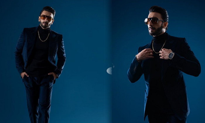 Ranveer Singh classy looks in Black formal Suit went viral, See pics