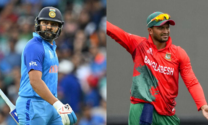  Today The Fight Between India And Bangladesh In Asia Cup , India , Banglades-TeluguStop.com