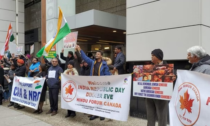  Indian-americans Condemn Increasing Instances Of Hate Against Hindus In Canada ,-TeluguStop.com