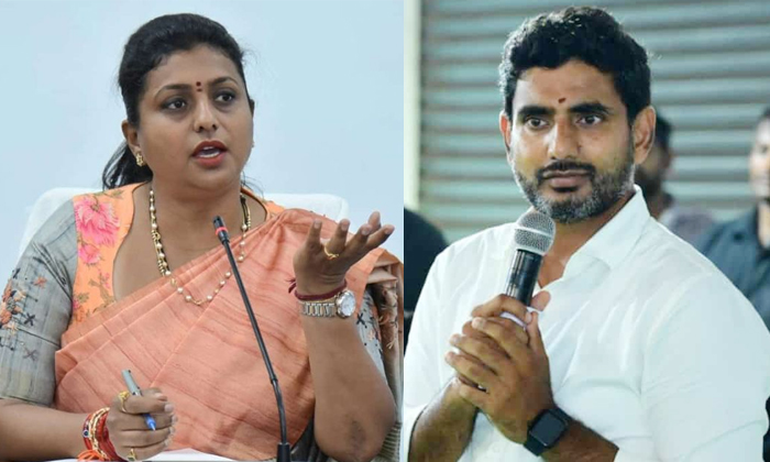  Minister Roja Countered Nara Lokesh Tweet Details, Minister Roja, Nara Lokesh,-TeluguStop.com